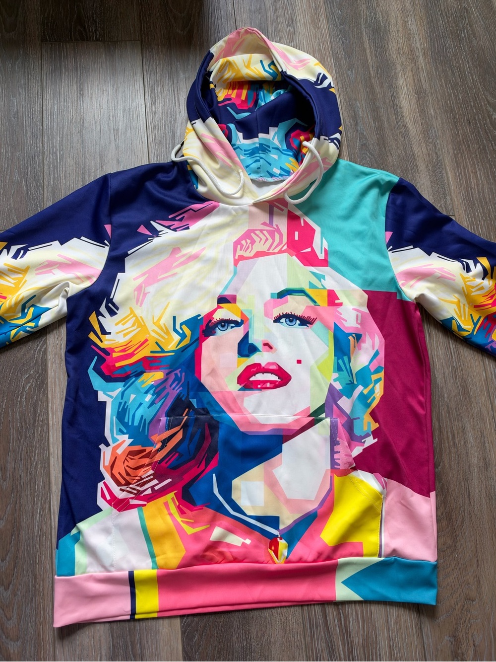 Othr Multi-Color Pop Art Marilyn Bomber Hoodie